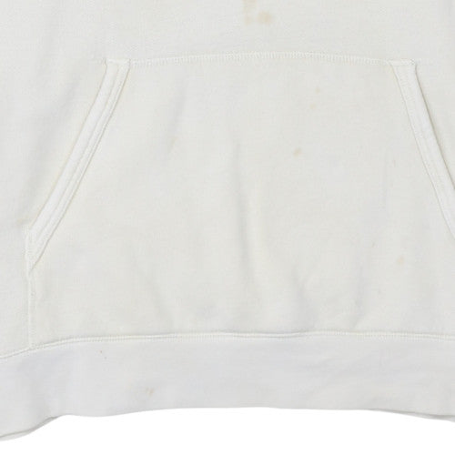 Vans Men’s White XL Pullover Hoodie Comfy Fleece Sweatshirt