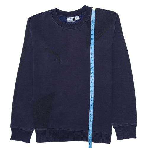 Puma Mens Blue XL Crew Neck Pullover Sweatshirt