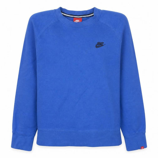Nike Womens Blue Crew Neck Pullover Sweatshirt M