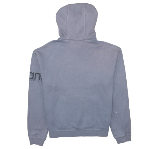 Calvin Klein Jeans Women's Grey Pullover Hoodie Size M Logo Print