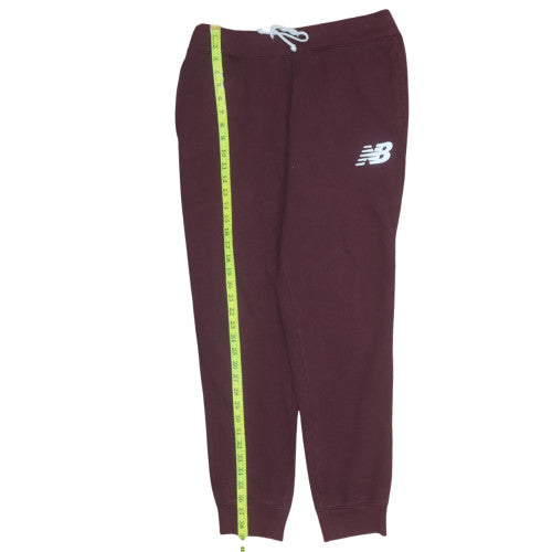 New Balance Men's Brown Jogger Sweatpants M Elastic Waist Activewear