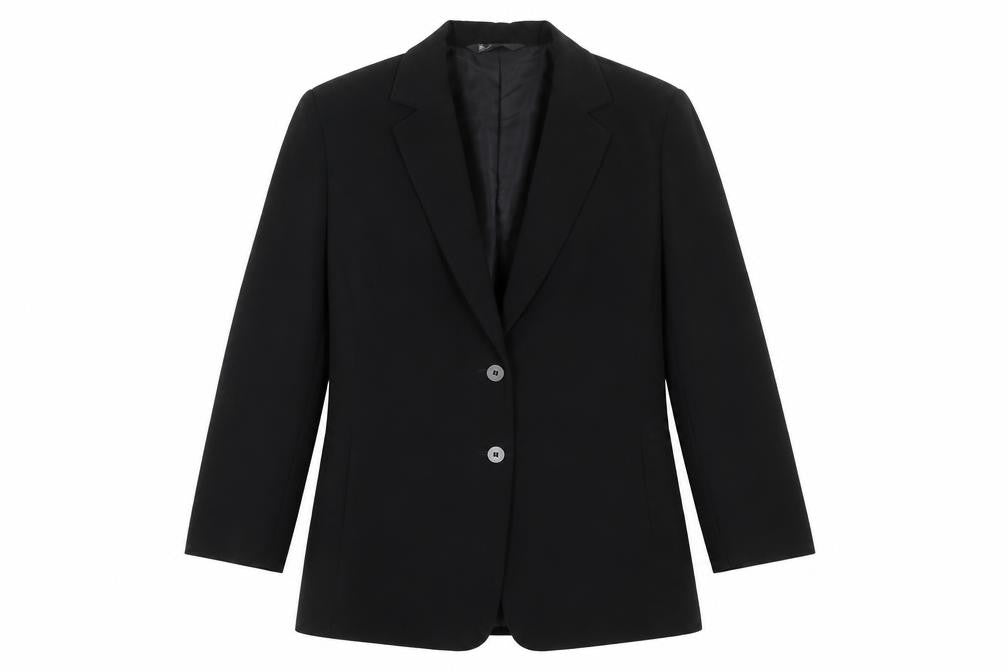 BHS Women Black Size 12 Classic Single-Breasted Suit Jacket