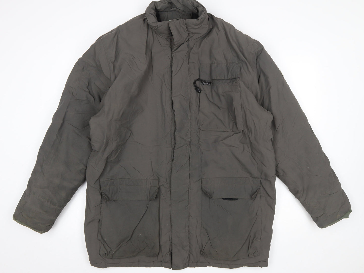 Gola Mens Green Nylon Insulated Puffer Jacket M Regular Fit
