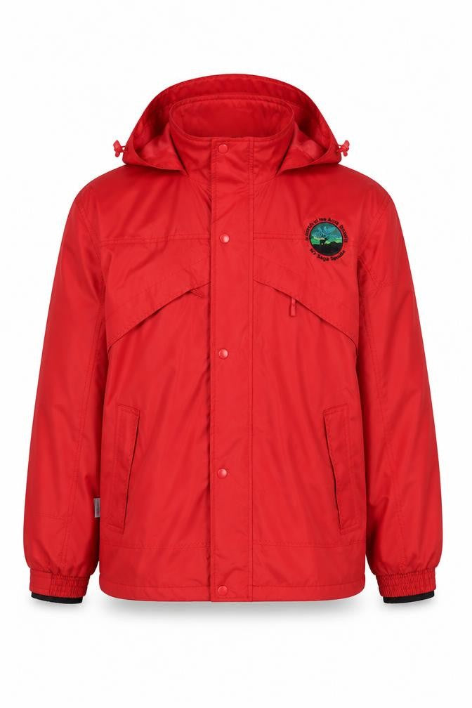 Result Men's Red Waterproof Hooded Parka Jacket L