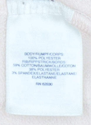 Lands' End Women Beige XL Pullover Sweatshirt Soft Fleece