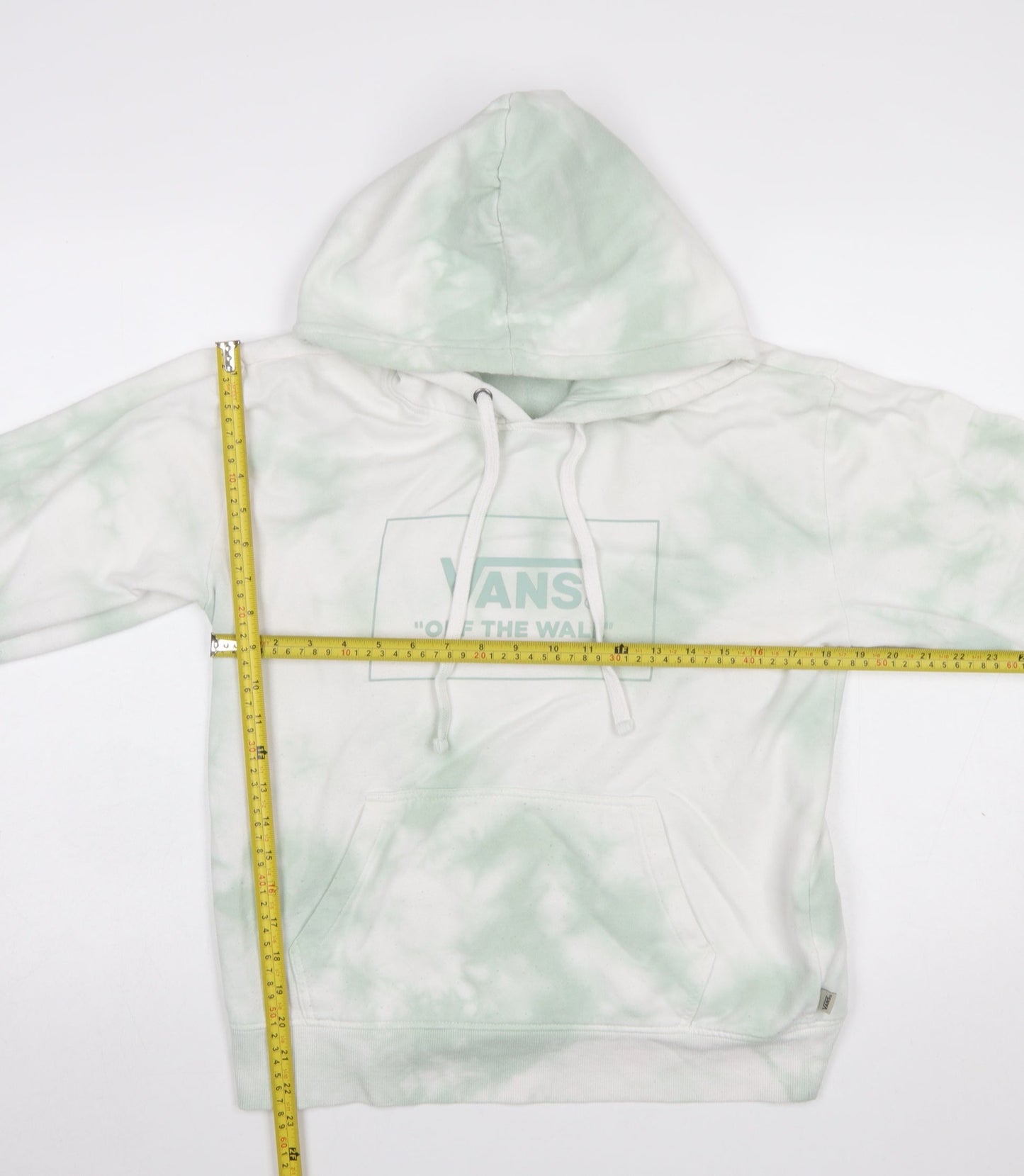 Vans Men’s Multicoloured Pullover Hoodie Size S Tie Dye Fleece