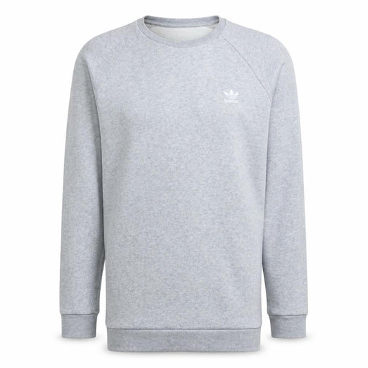 Adidas Men's Grey Crew Neck Pullover Sweatshirt Size L