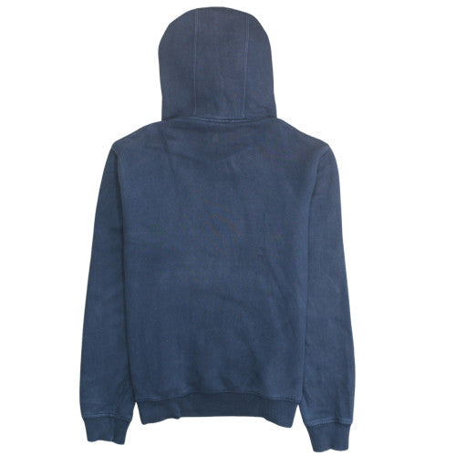 The North Face Men's Blue Pullover Hoodie M Fleece Outdoor Sweatshirt