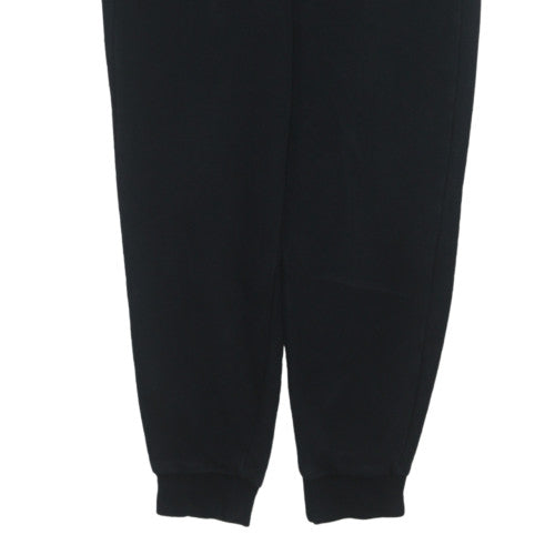Puma Boys Black Jogger Sweatpants 13-14 Years Fleece Cotton Blend