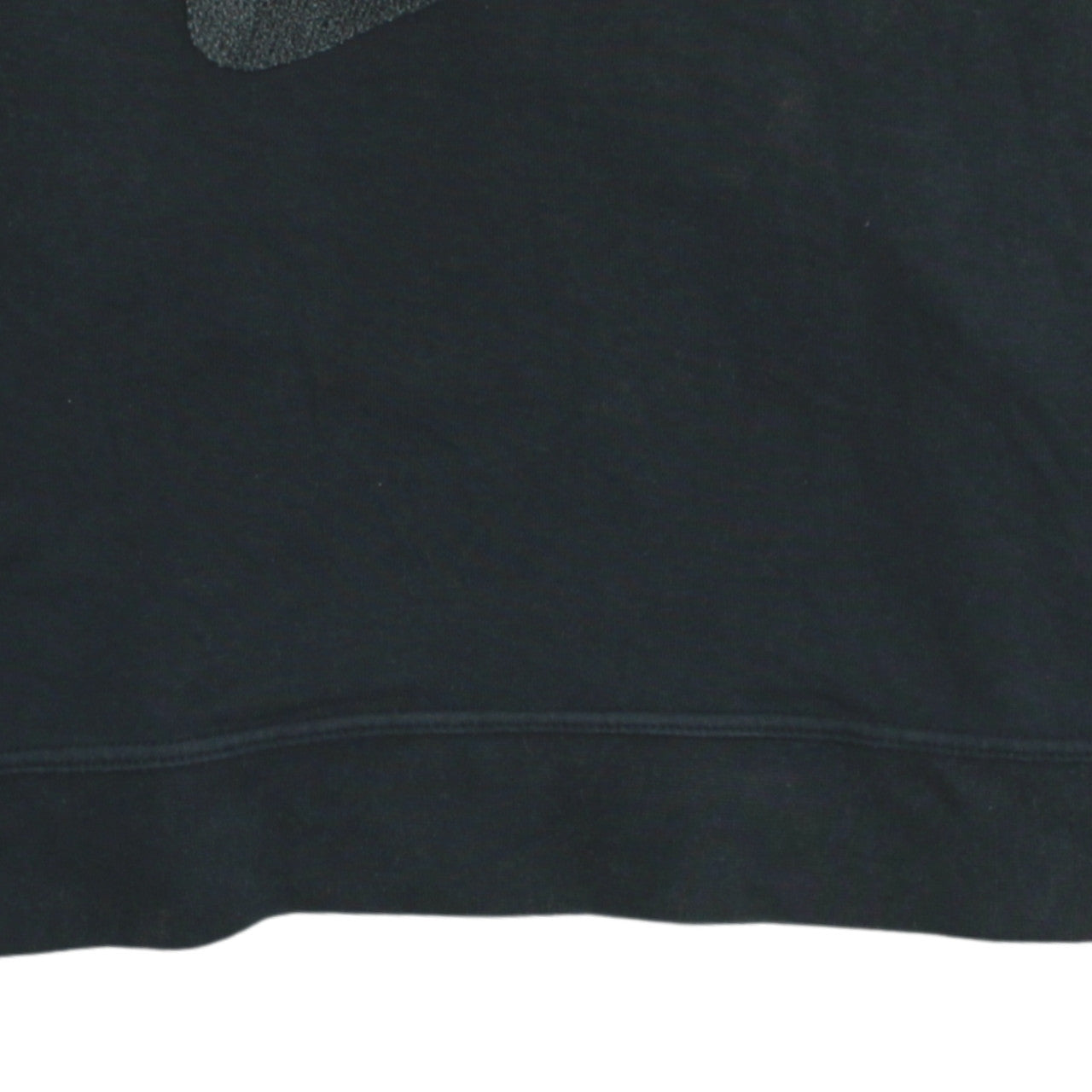 Nike Women Black S Crew Neck Pullover Sweatshirt Cotton Blend