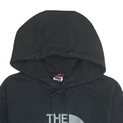 The North Face Mens Black Pullover Hoodie Size M Regular Fit Fleece
