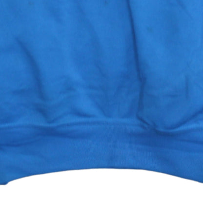 Reebok Men's Blue Pullover Hoodie Size M Lightweight Sportswear