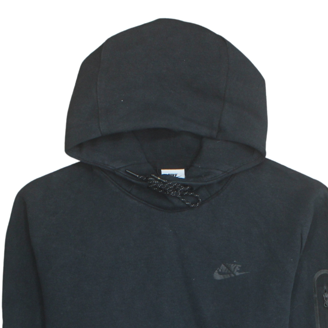 Nike Women's Black Pullover Hoodie Small Cotton Blend