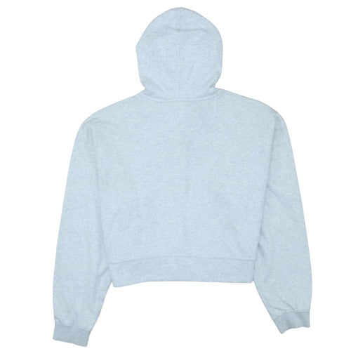 Adidas Women Grey Size 10 Cropped Hoodie Sweatshirt Casual