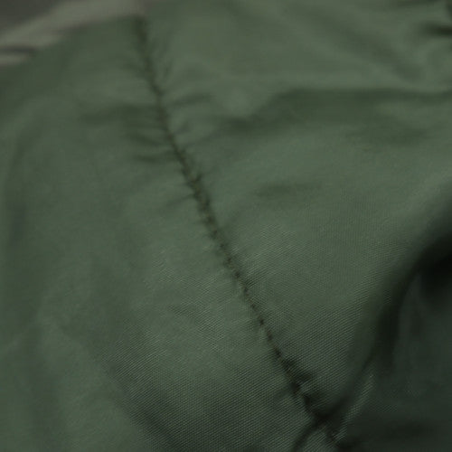 Panoply Men's Green XL Quilted Hunting Jacket with Pockets and Suede Shoulders