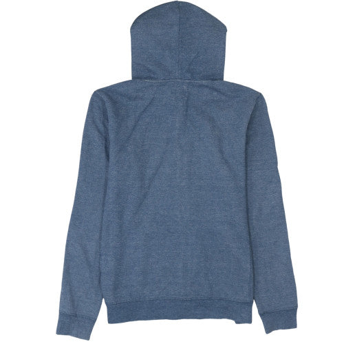 Quiksilver Men's Blue Full Zip Hoodie Size M Regular Fit