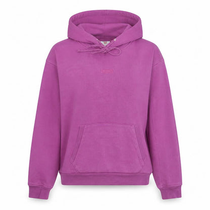 Levi's Womens Pink Pullover Hoodie Medium Cotton Casual