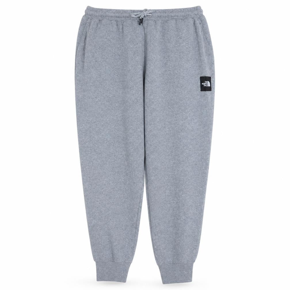 The North Face Men's Grey Fleece Sweatpants XL Regular Fit Casual
