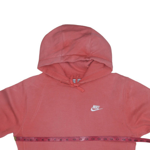 Nike Womens Pink Pullover Hoodie XS Hooded Sweatshirt