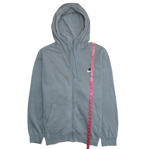 Nike Mens Grey Full Zip Hooded Fleece Hoodie XL