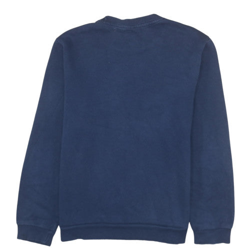 Reebok Men's Blue Pullover Sweatshirt M Crew Neck Fleece