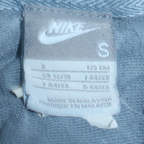 Nike Men's Blue Pullover Hoodie S Regular Fit Sportswear
