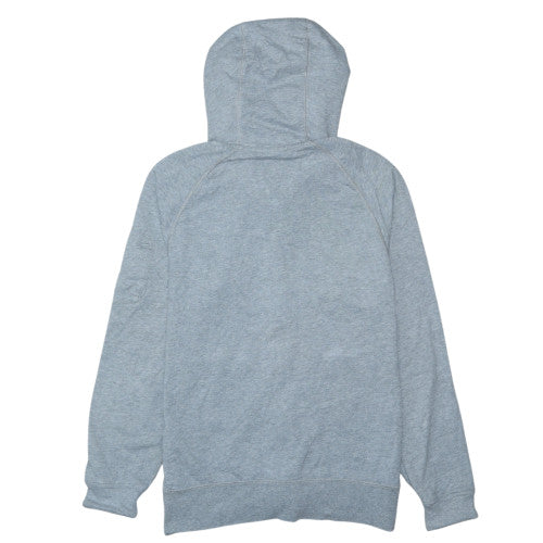Nike Men's Grey S Full Zip Hooded Cotton Sweatshirt