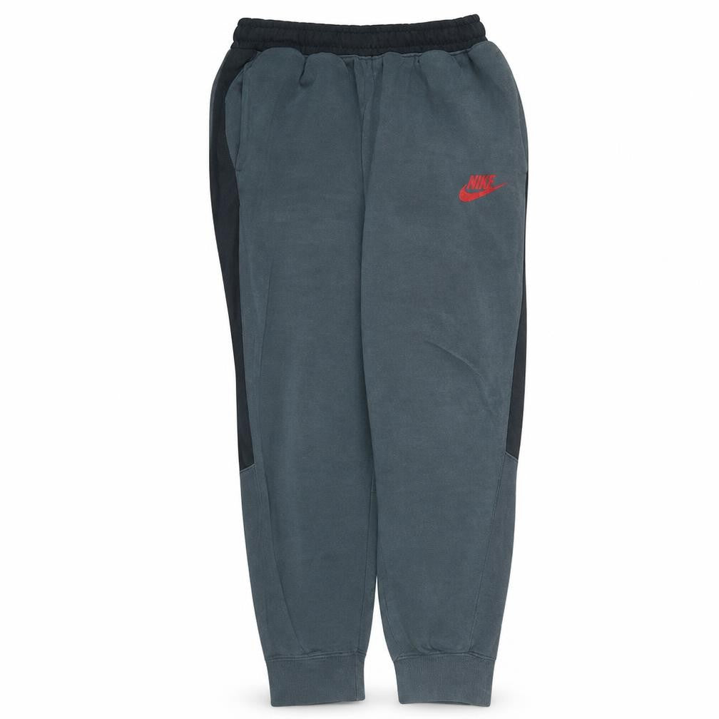 Nike Mens Grey Jogger Sweatpants M Elastic Waist Fleece Trousers