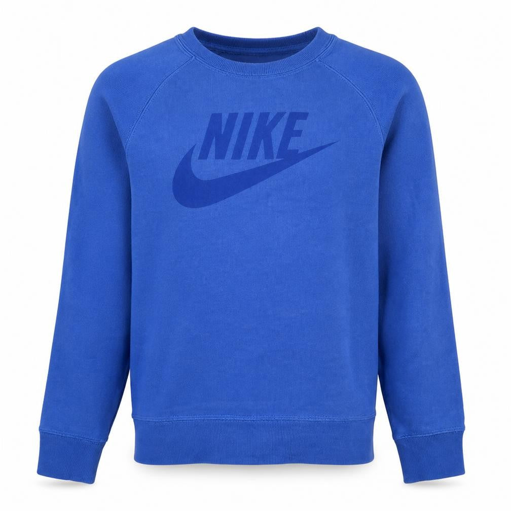 Nike Men's Blue Crew Neck Pullover Sweatshirt Size S
