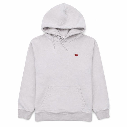 Levi's Women's White XS Pullover Hoodie with Logo Detail