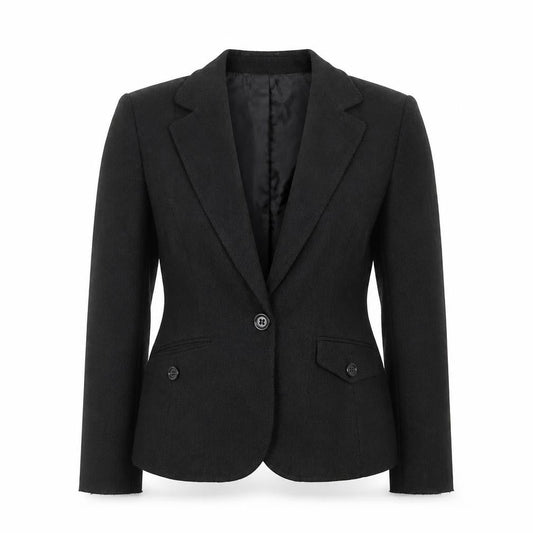 Ann Taylor Women's Black Size 8 Classic Single-Breasted Blazer