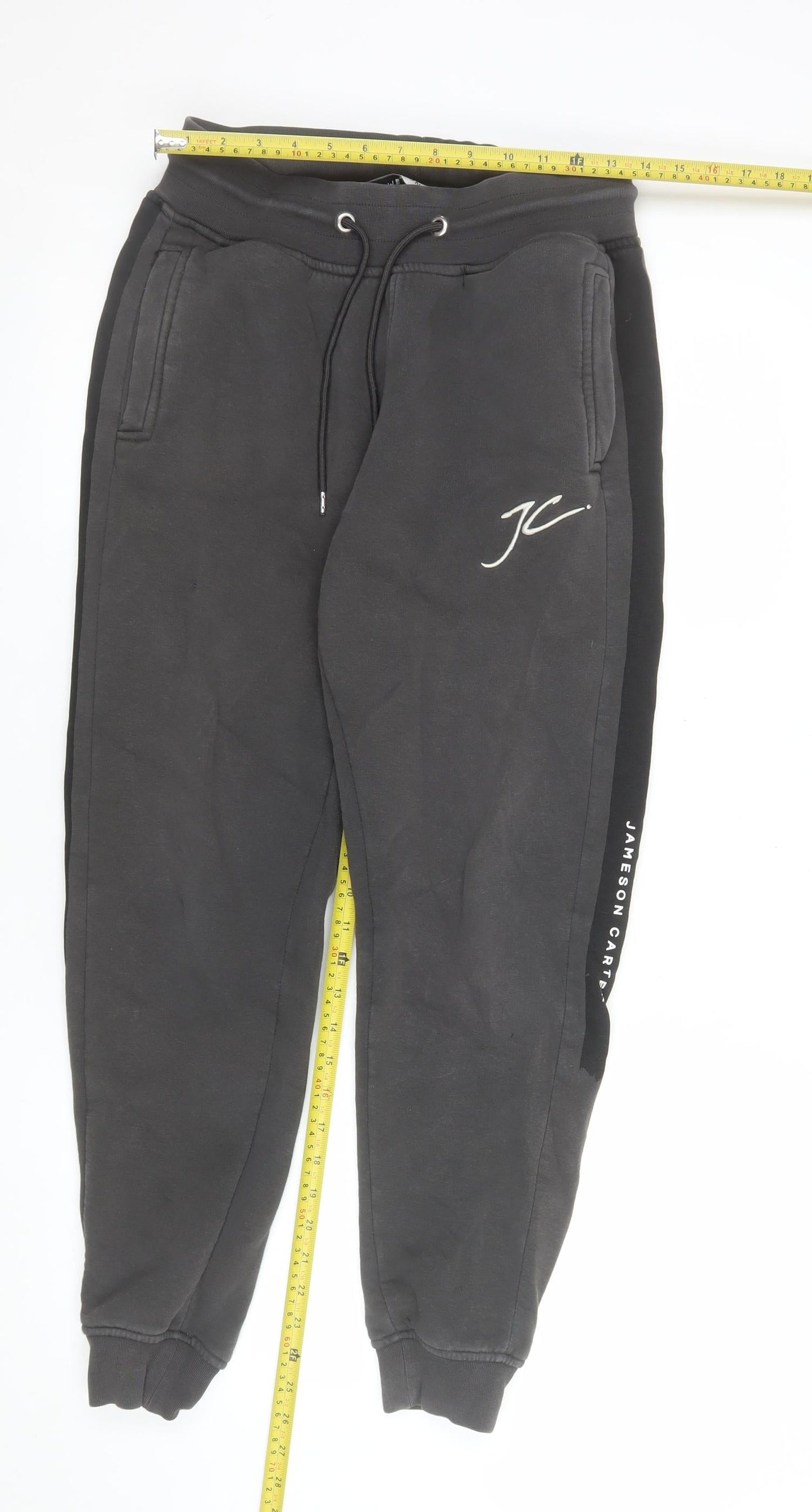 Jameson Carter Men's Black Jogger Sweatpants M Regular Fit