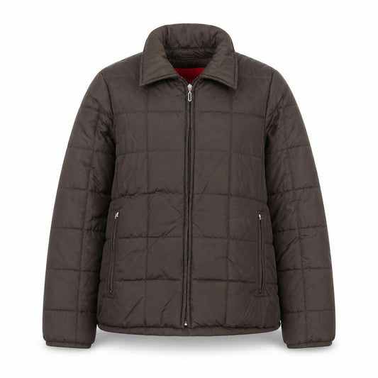 Betty Barclay Women Brown Size 10 Quilted Puffer Jacket