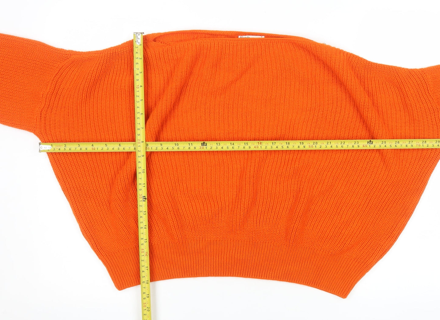 Friends Like These Womens Orange Size 16 Pullover Jumper Knit