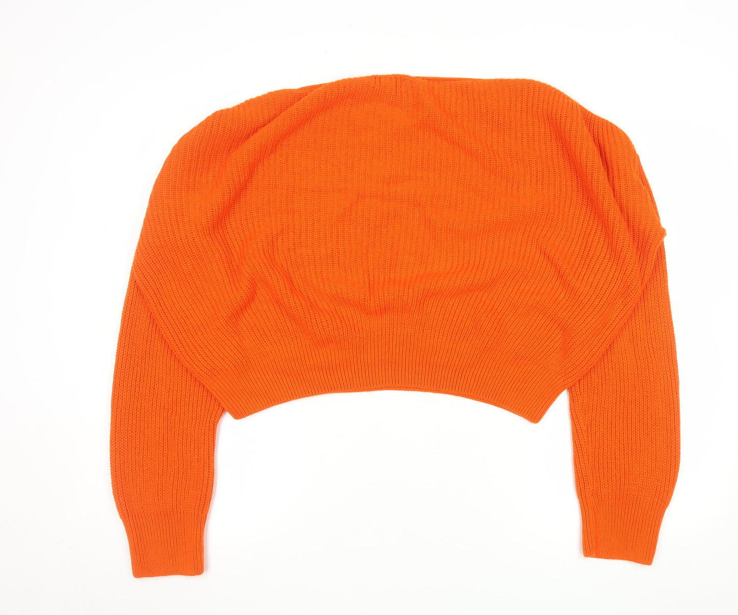 Friends Like These Womens Orange Size 16 Pullover Jumper Knit