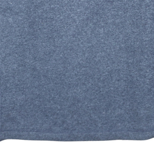 Weird Fish Men's Blue 1/4 Zip Fleece Sweatshirt Size M