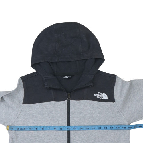 The North Face Boys Grey XL Pullover Fleece Hoodie with 1/4 Zip