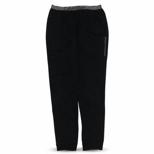 Calvin Klein Girls Black Jogger Trousers 12-14 Years Elastic Waist