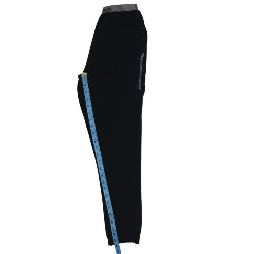 Calvin Klein Girls Black Jogger Trousers 12-14 Years Elastic Waist