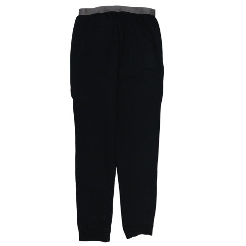 Calvin Klein Girls Black Jogger Trousers 12-14 Years Elastic Waist