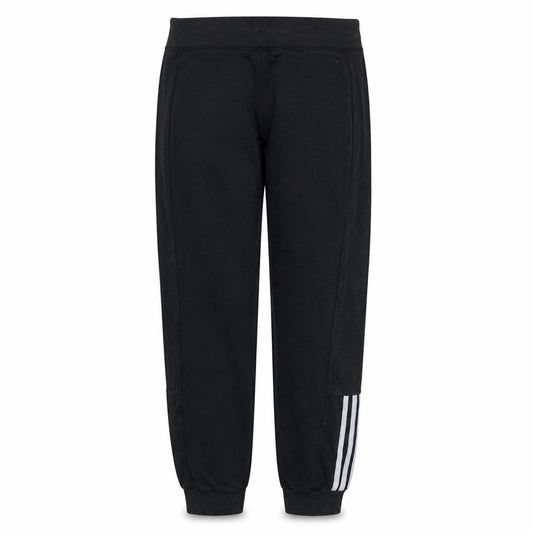 Adidas Women's Black Jogger Sweatpants Size M Essentials 3-Stripes