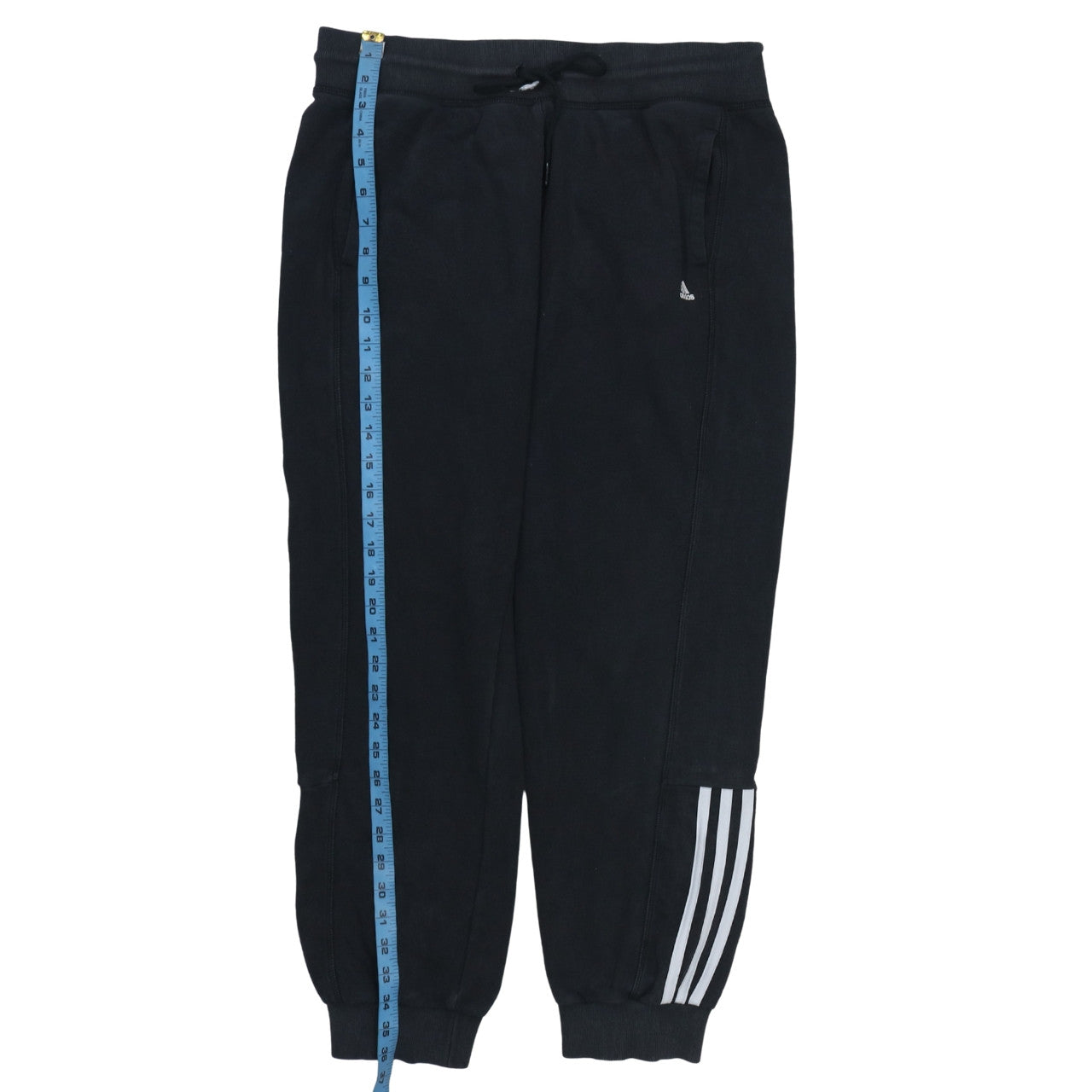 Adidas Women's Black Jogger Sweatpants Size M Essentials 3-Stripes