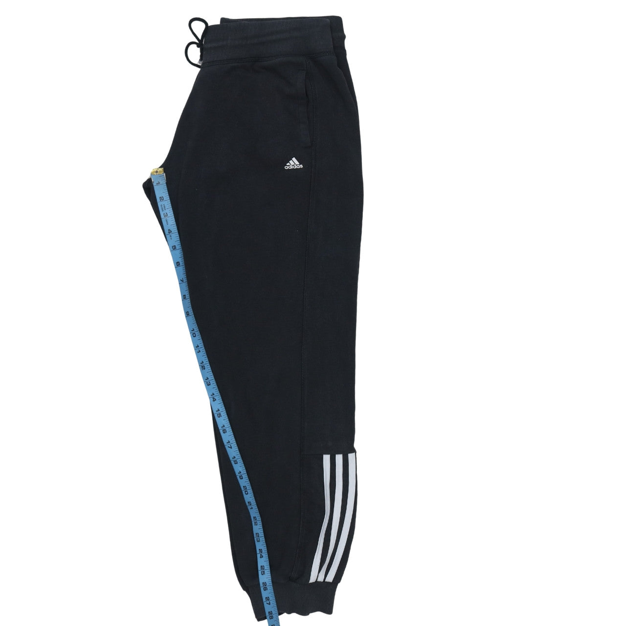 Adidas Women's Black Jogger Sweatpants Size M Essentials 3-Stripes