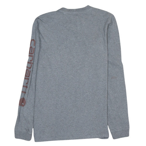 Carhartt Men's Grey S Classic Crew Neck Pullover Sweatshirt