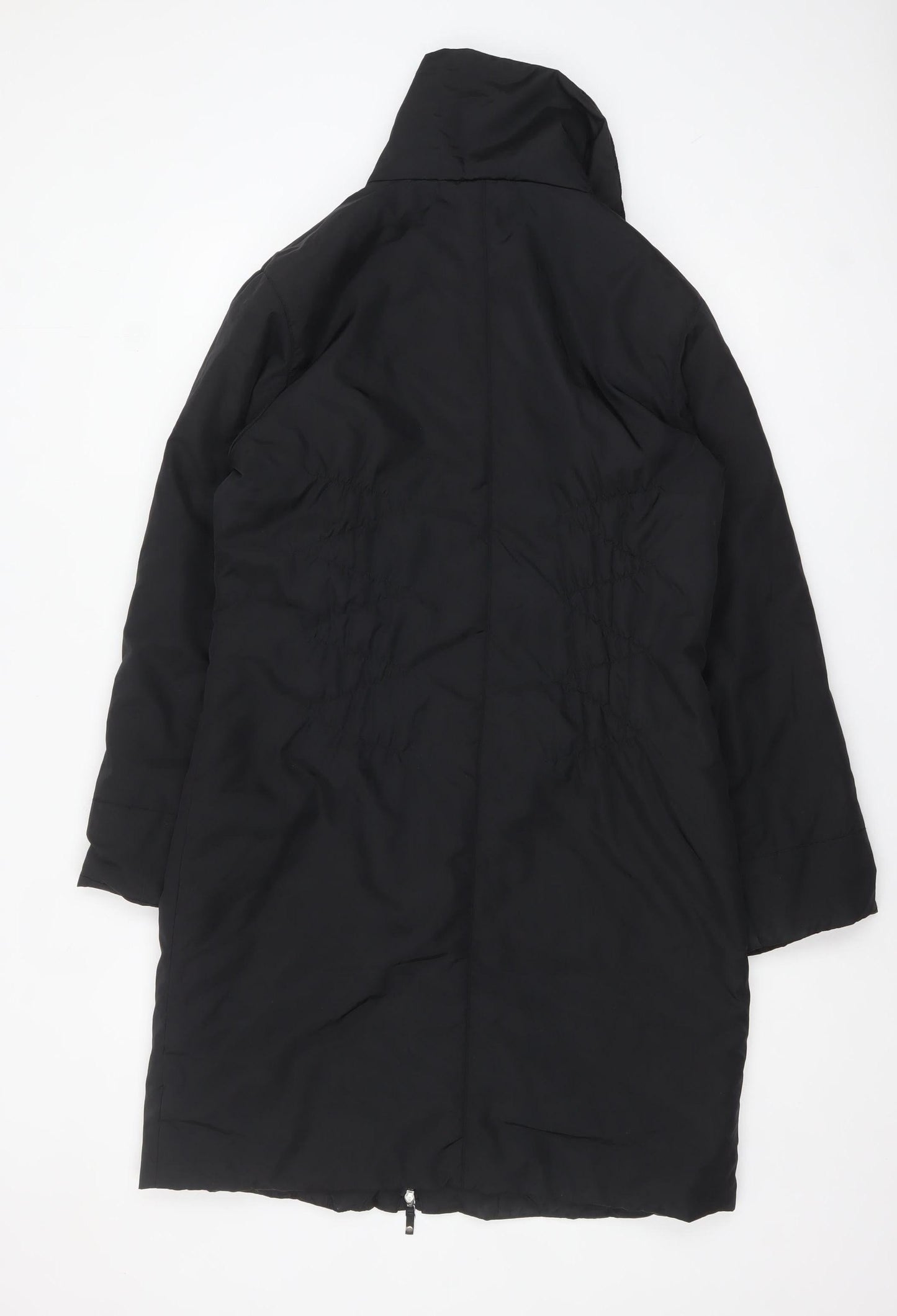 Klass Collection Women's Black Long Puffer Coat Size 14