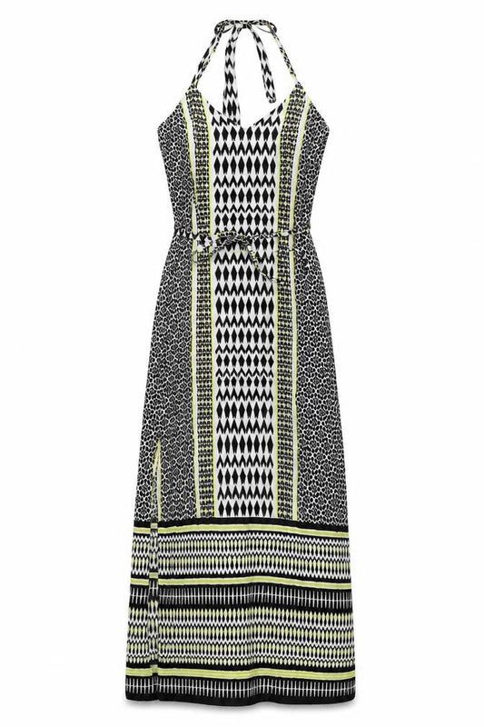 Marks & Spencer Women’s Multicoloured Size 8 Halter Maxi Dress