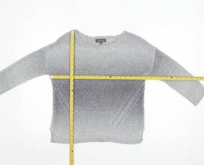 Marks & Spencer Per Una Women's Grey Size 10 Knit Pullover Jumper