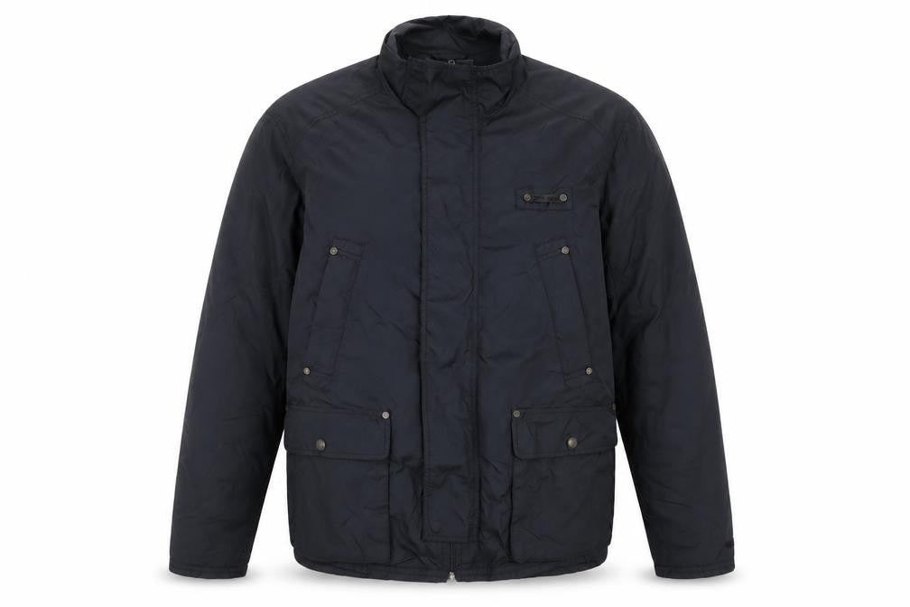 Teddy Smith Men's Black XL Full Zip Polyamide Casual Jacket