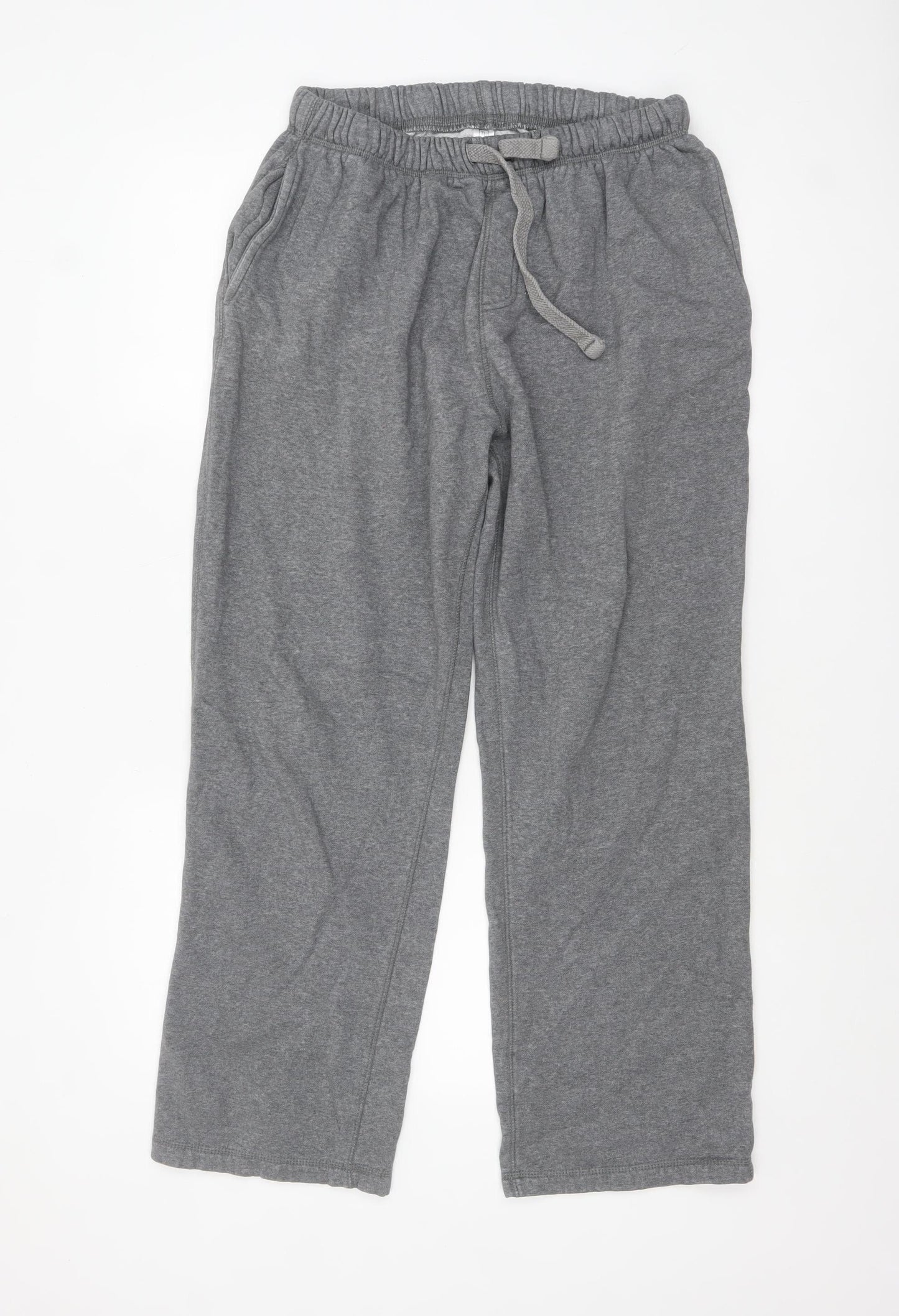 TU Men’s Grey Sweatpants M Regular Fit Cotton Blend