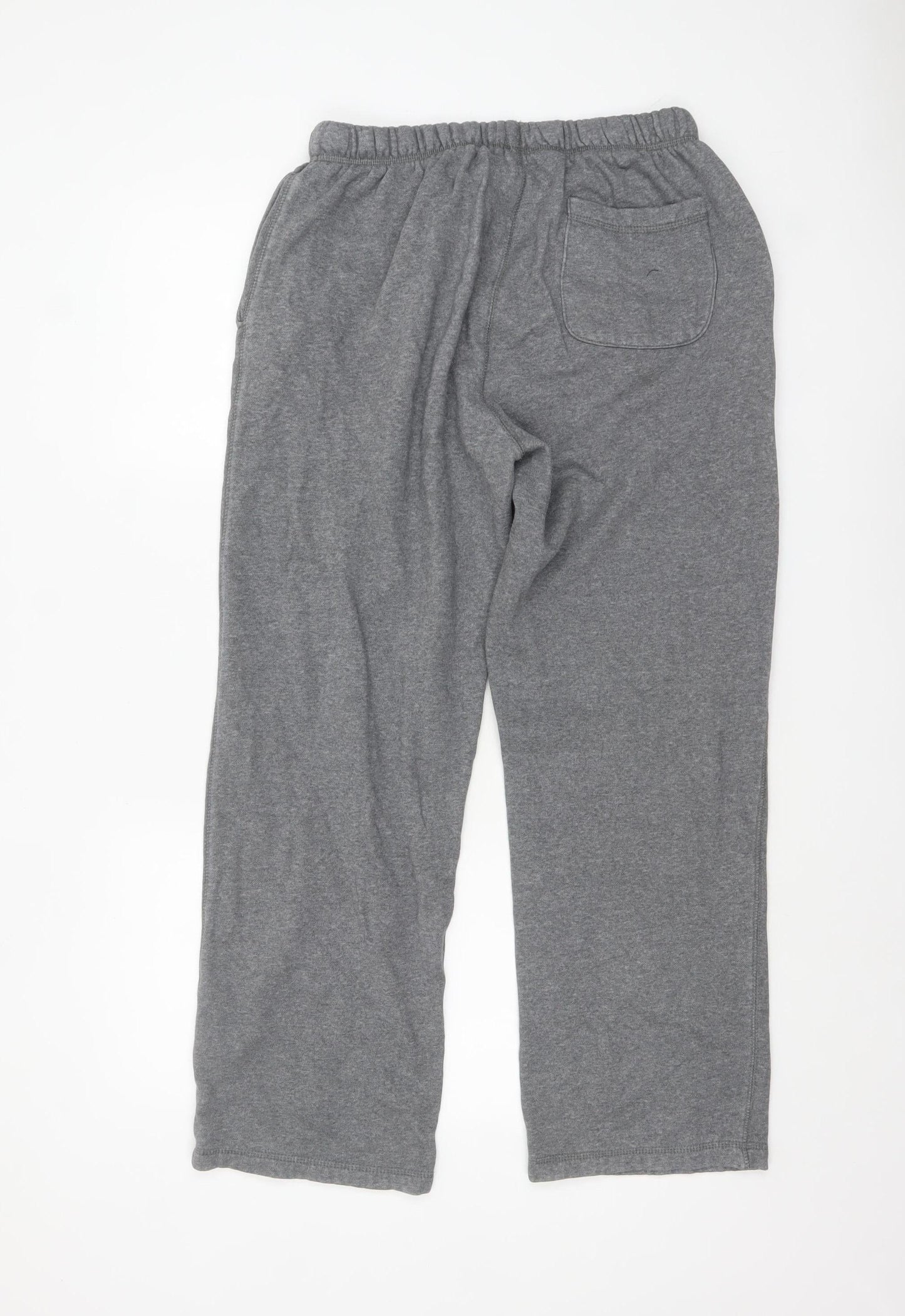 TU Men’s Grey Sweatpants M Regular Fit Cotton Blend